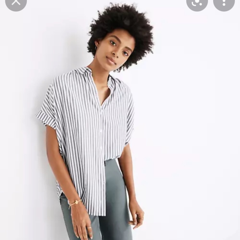 Madewell Central Shirt in Ballard Stripe